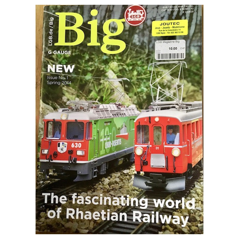 LGB Magazine Big num 1 en anglais printemps 2014