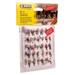Noch 16071 HO set de 60 figurines assises