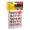 Noch 16071 HO set de 60 figurines assises