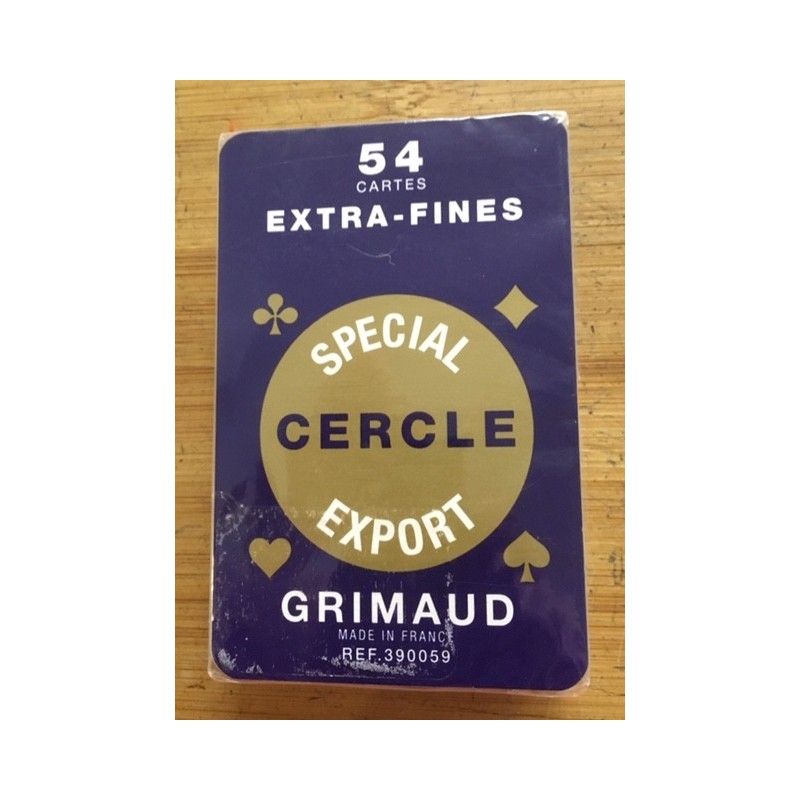 France cartes 390059 special cercle export 54 cartes extra-fines