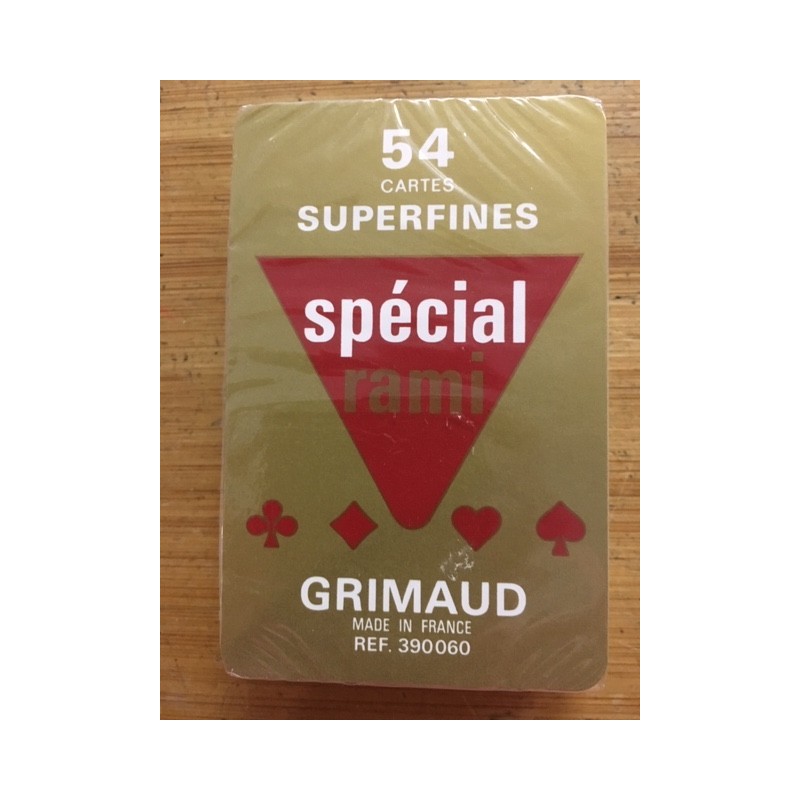 Grimaud 390060 spécial Rami 54 cartes superfines