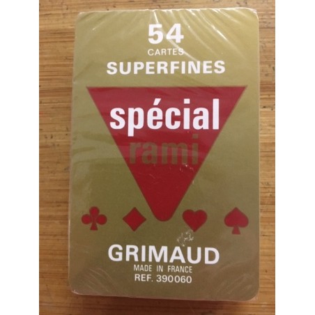 Grimaud 390060 spécial Rami 54 cartes superfines