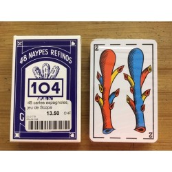 48 cartes espagnoles, jeu de Scopa