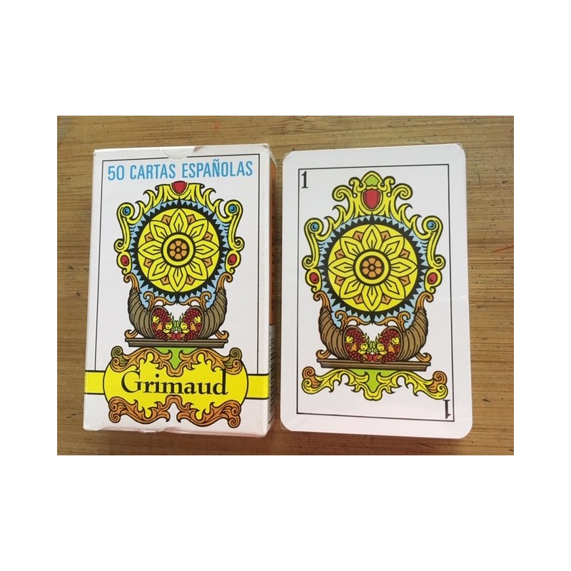 Grimaud 391090 cartes espagnoles, 50 cartes