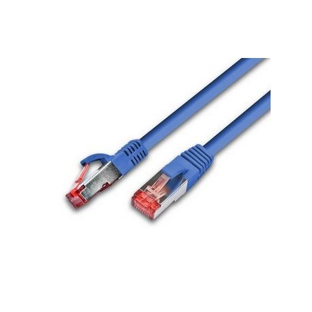 Wirewin 149315 Câble réseau RJ45 S-FTP cat. 6 bleu 0,25 m