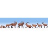 Noch 15742 HO animaux des alpes (9x)