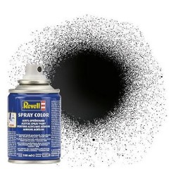 Revell 34107 noir brillant spray acrylique 100 ml