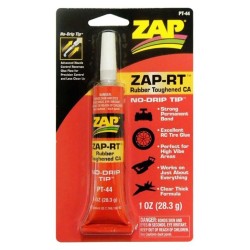 ZAP ZPT44 colle cyanoacrylate 29,5 mL idéale pour les pneus