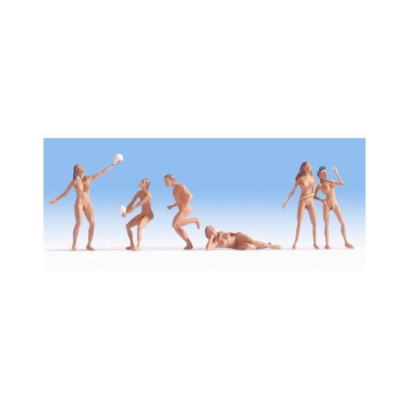 Noch 15844 HO naturistes (6 figurines)