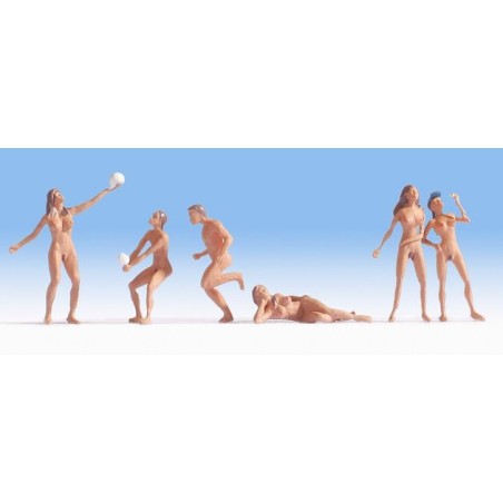 Noch 15844 HO naturistes (6 figurines) Noch 15844 HO naturistes (6 figurines)