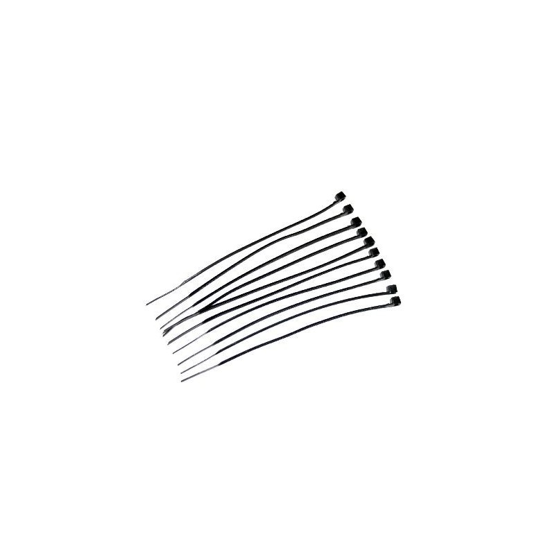 HRC 5031 brides medium 140 mm noir (10x)