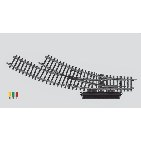 Märklin 2269 HO K aiguillage en courbe dév. droite R 360 mm Märklin 2269 HO K aiguillage en courbe dév. droite R 360 mm