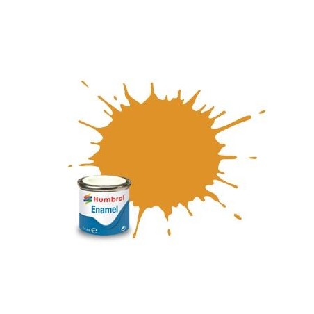 Humbrol 54 émail cuivre jaune métalisé 14 mL Humbrol 54 émail cuivre jaune métalisé 14 mL