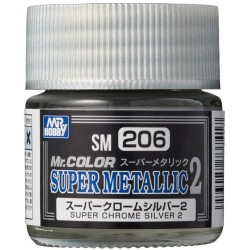 Mr Hobby SM206 super metal. chrome