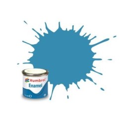 Humbrol 44 émail bleu pastel mat 14 ml