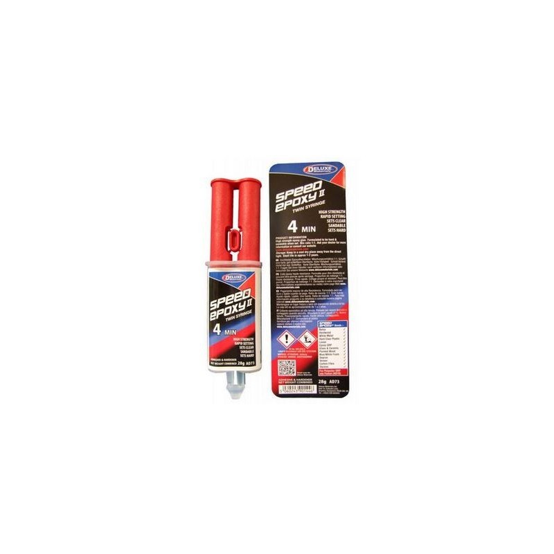 Deluxe materials AD73 epoxy rapide, 4 min 28 g.