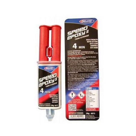 Deluxe materials AD73 epoxy rapide, 4 min 28 g. Deluxe materials AD73 epoxy rapide, 4 min 28 g.