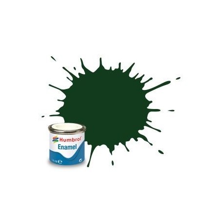 Humbrol 3 émail vert brunswick brillant 14 mL Humbrol 3 émail vert brunswick brillant 14 mL