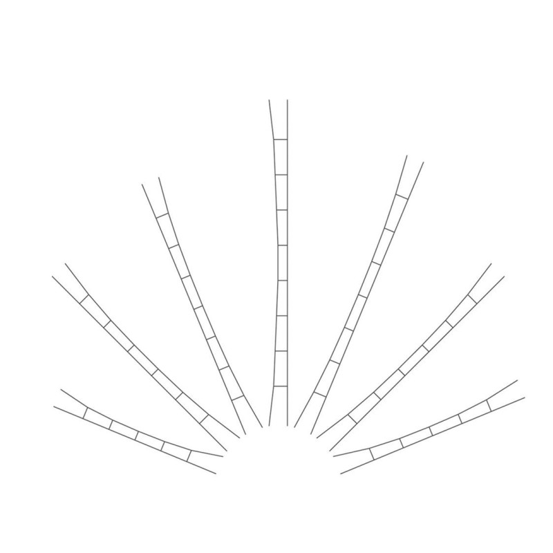 Viessmann 4155 HO élément de caténaire 270-300 mm (3x)