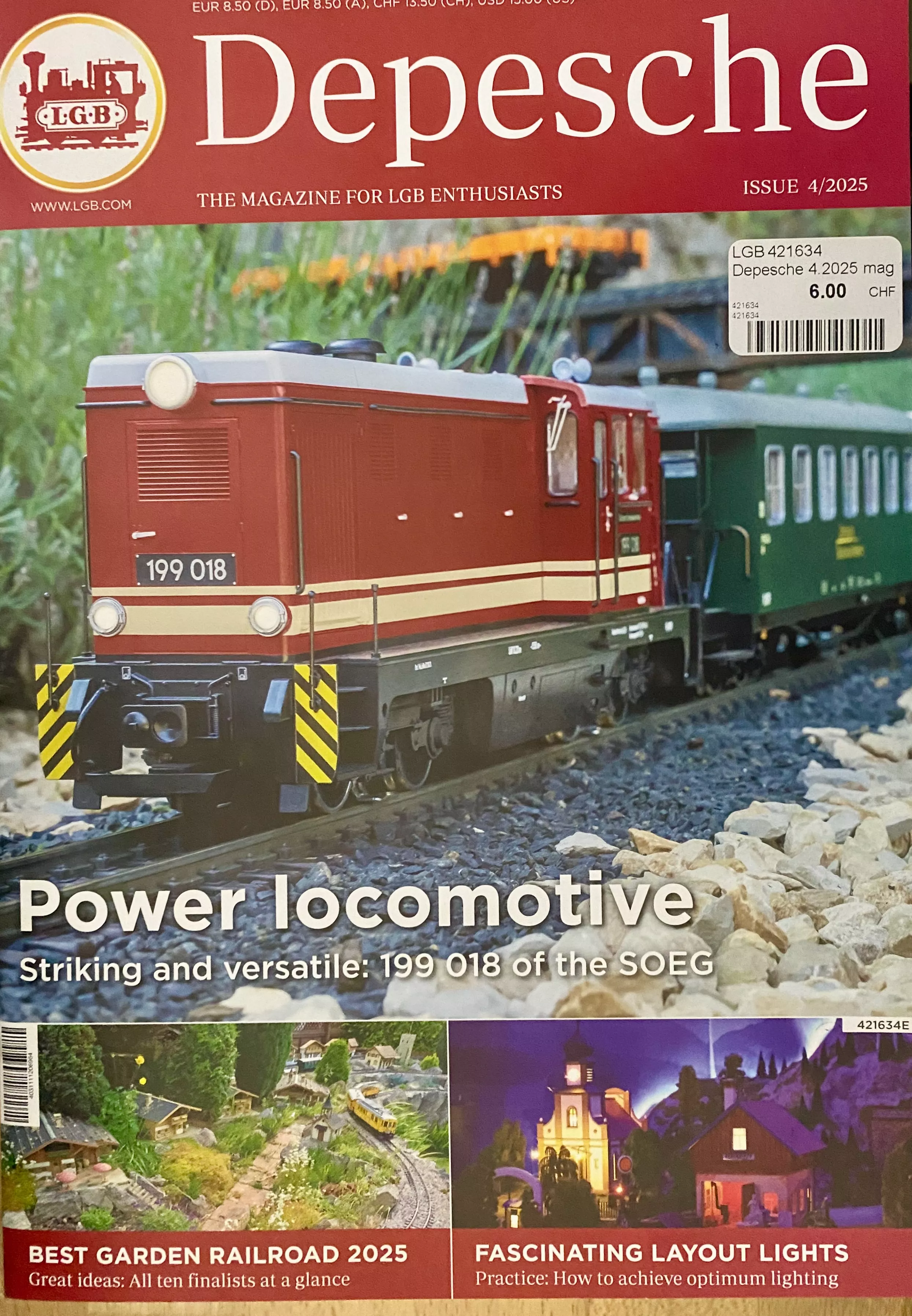 LGB 421634 Depesche 4.2025 magazine en anglais